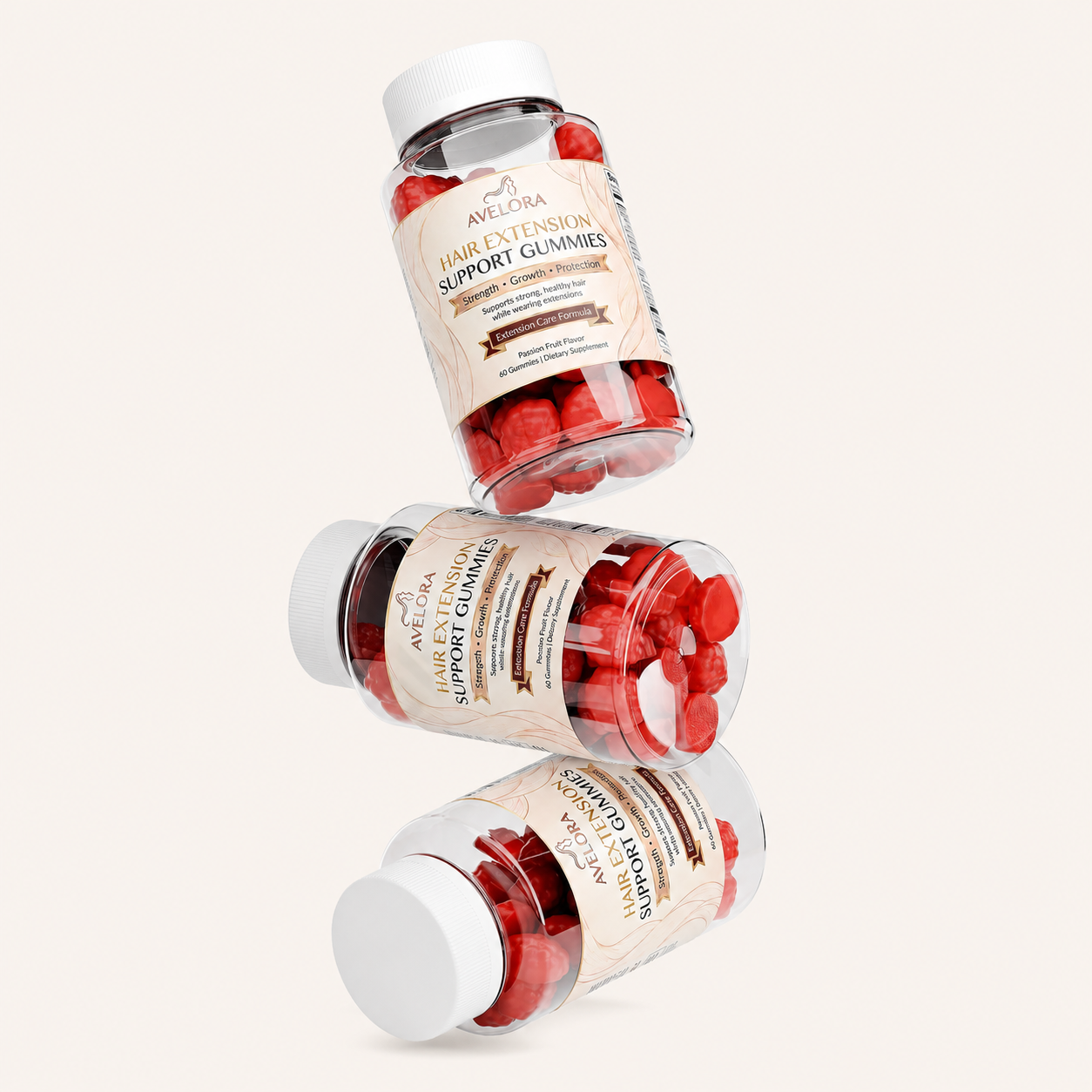 AVELORA Hair Extension Support Gummies